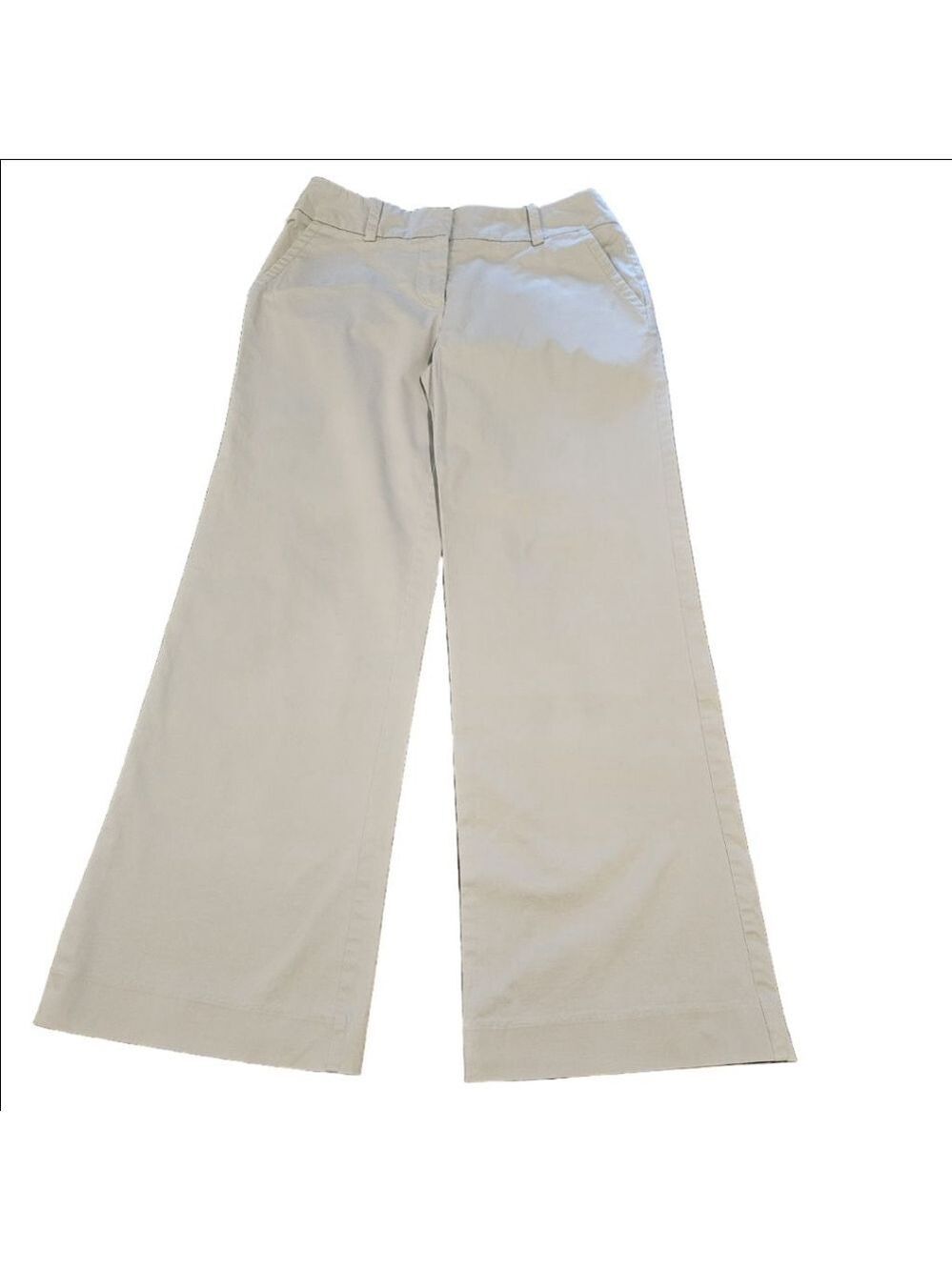 Women's Trina Turk Beige Wide Leg Pants Size 6